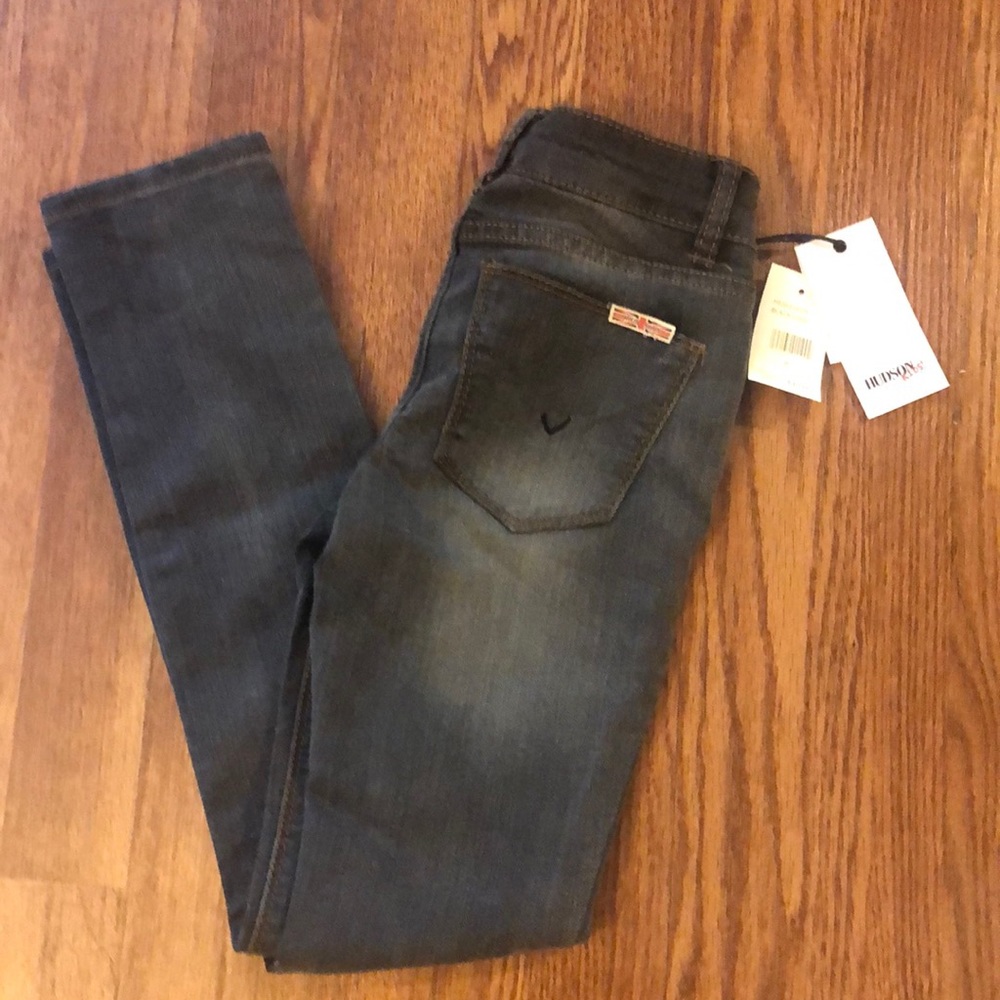 Hudson Girls Skinny Fit Soft Denim Jeans